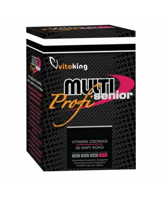 Vitaking Multi Senior Profi vitamincsomag 30db