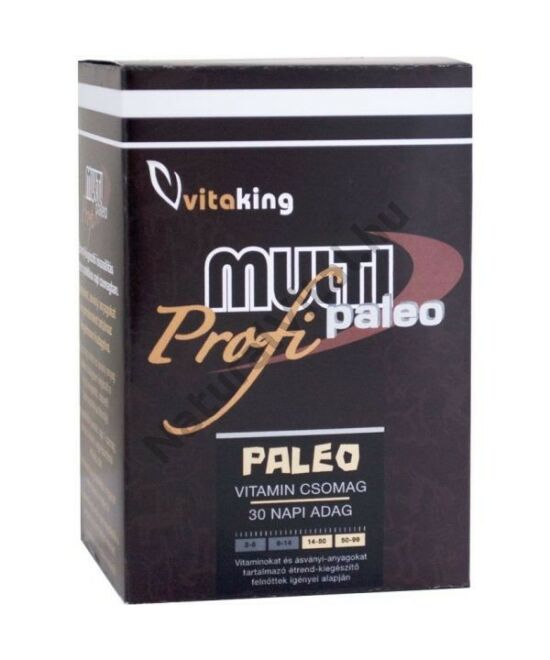 Vitaking Multi Paleo Profi vitamincsomag 30 db