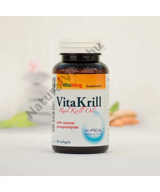 Vitaking Vitakrill olaj 500 mg kapszula 90 db