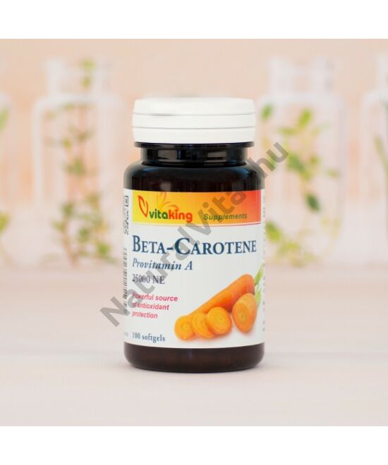 Vitaking Béta-karotin 15 mg 100 db