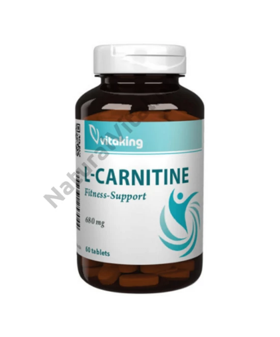 Vitaking L-karnitin 500mg tabletta 100 db