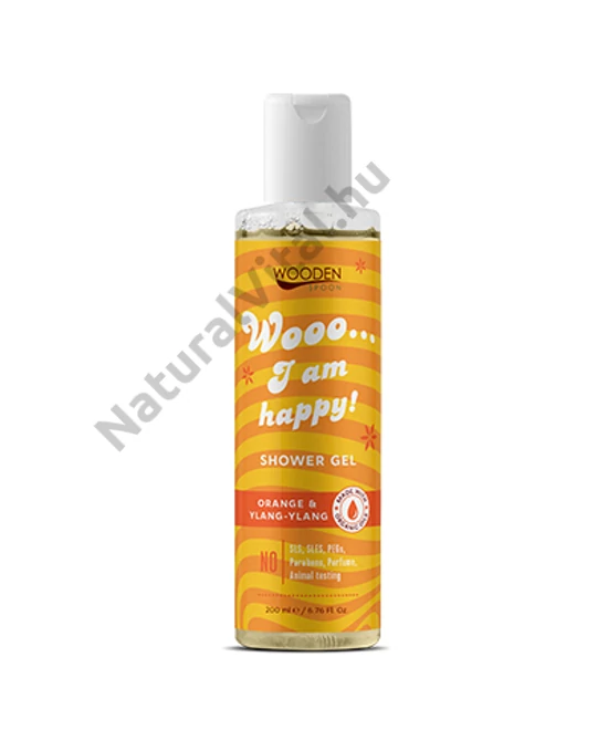 Wooden Spoon Bio tusfürdő - Happy (200 ml)