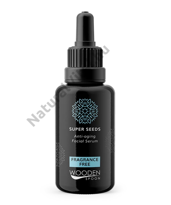 Wooden Spoon Bio Superseed arcápoló szérum - érzékeny bőrre (30 ml)