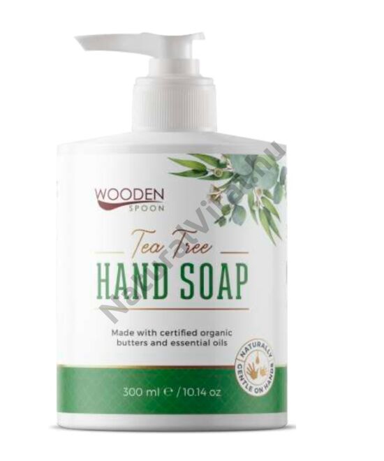 Wooden Spoon Bio folyékony kézmosó szappan – teafa (300 ml)