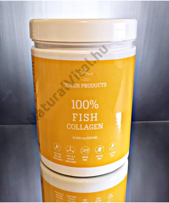 QueenProducts-100% Halkollagén peptidek – 300g