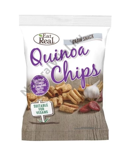 Eat real quinoa chips paradicsom-sült fokhagyma 30g